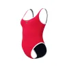 Maillot Femme - ECO SOLID BOUND SCOOP 1P RED/WHI