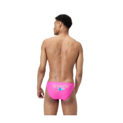 maillot de bain - ECO SOLAR ONE BRIEF PIN/BLU