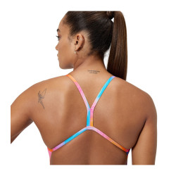 Maillot Femme - ECO+ PRINTED V-BACK 1P MUL