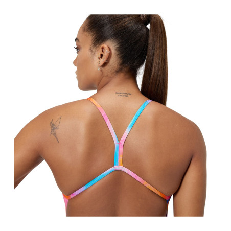 Maillot Femme - ECO+ PRINTED V-BACK 1P MUL