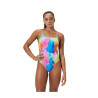 Maillot Femme - ECO+ PRINTED V-BACK 1P MUL