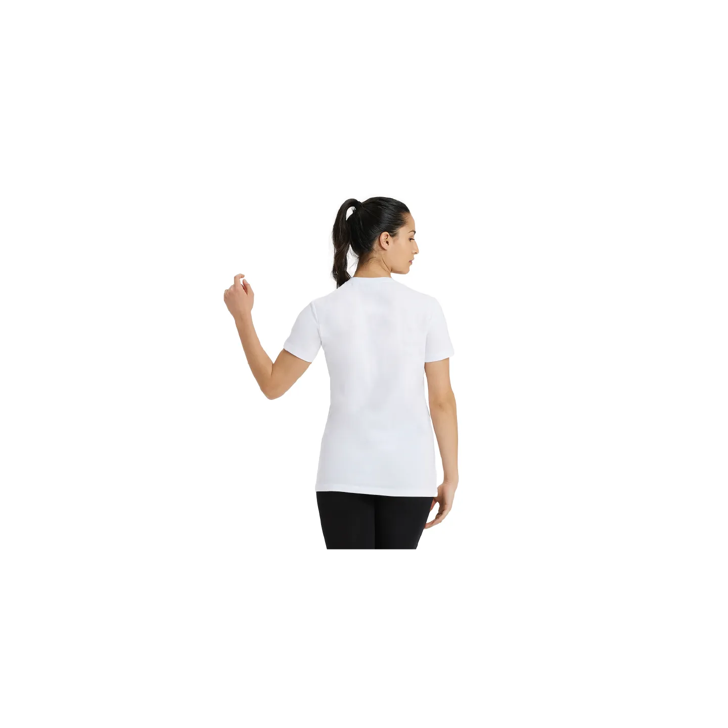 Tee Shirt Arena Blanc Coton Femme - 3MUC NATATION