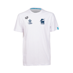 Tee Shirt Arena Blanc Coton Unisex - 3MUC Natation