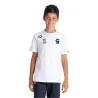 Tee Shirt Arena Coton Blanc Juniors - 3MUC Natation