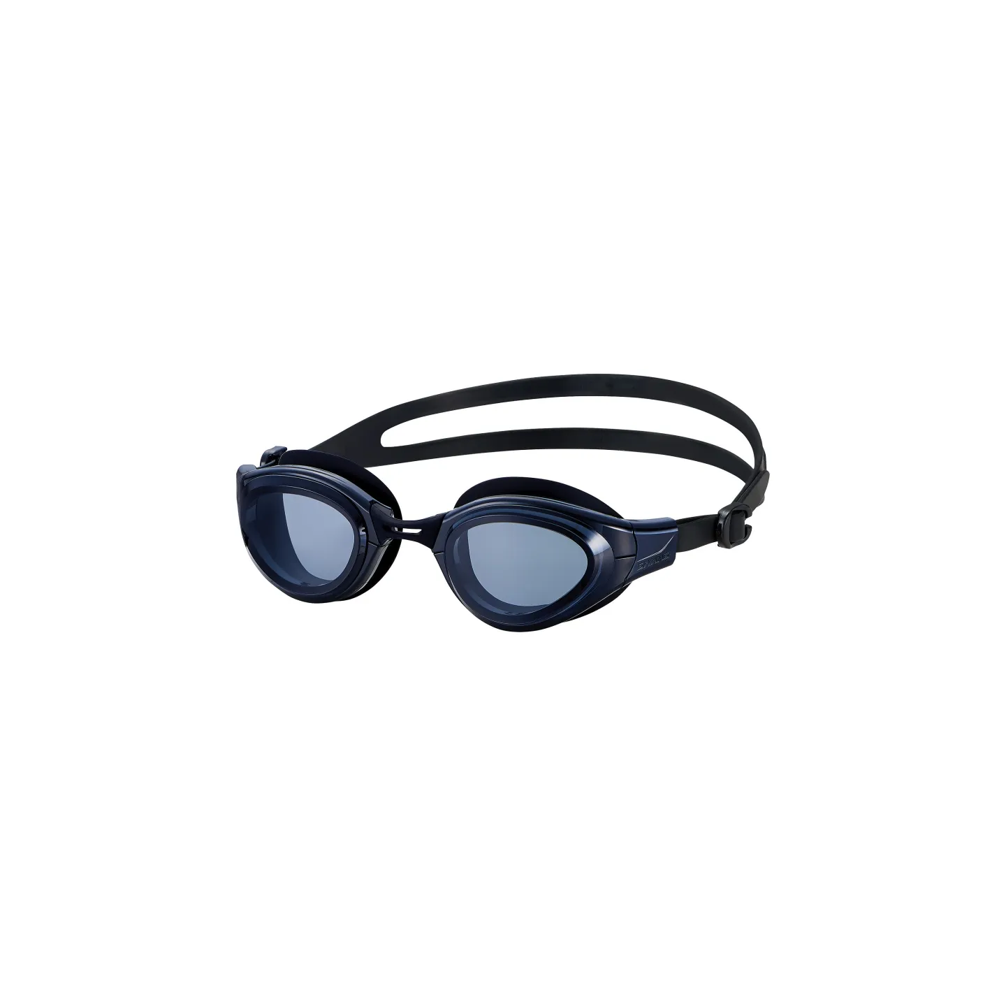 LUNETTE DE NATATION eau libre SLG 100 Noir/Smoke