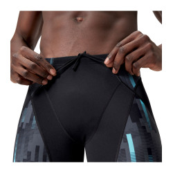 MAILLOT DE BAIN SPEEDO HOMME ECO+M COMPRESSION MID  JAM BLA/BLU