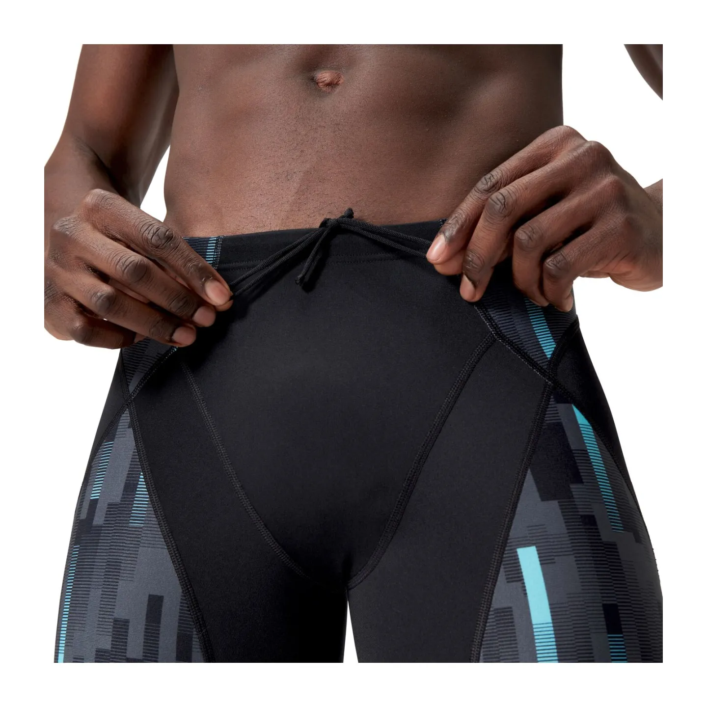 MAILLOT DE BAIN SPEEDO HOMME ECO+M COMPRESSION MID  JAM BLA/BLU