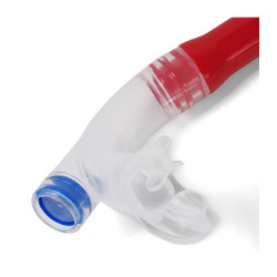 CENTRE SNORKEL RED/BLU