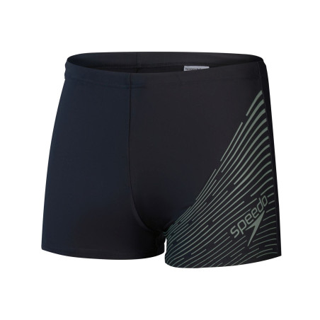 Maillot de Bain Homme ECO MEDLEY LOGO  AQSH BLA/GRN