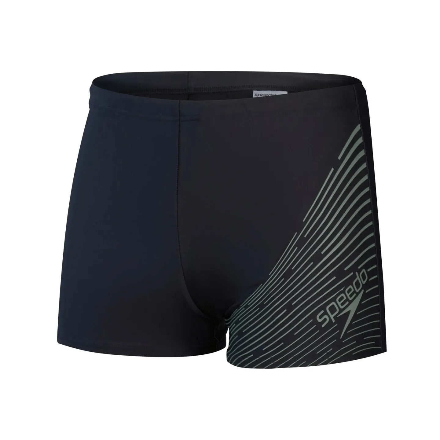 Maillot de Bain Homme ECO MEDLEY LOGO  AQSH BLA/GRN