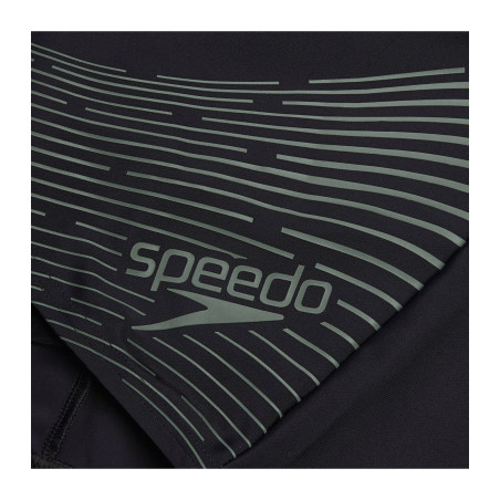 Maillot de Bain Homme ECO MEDLEY LOGO  AQSH BLA/GRN