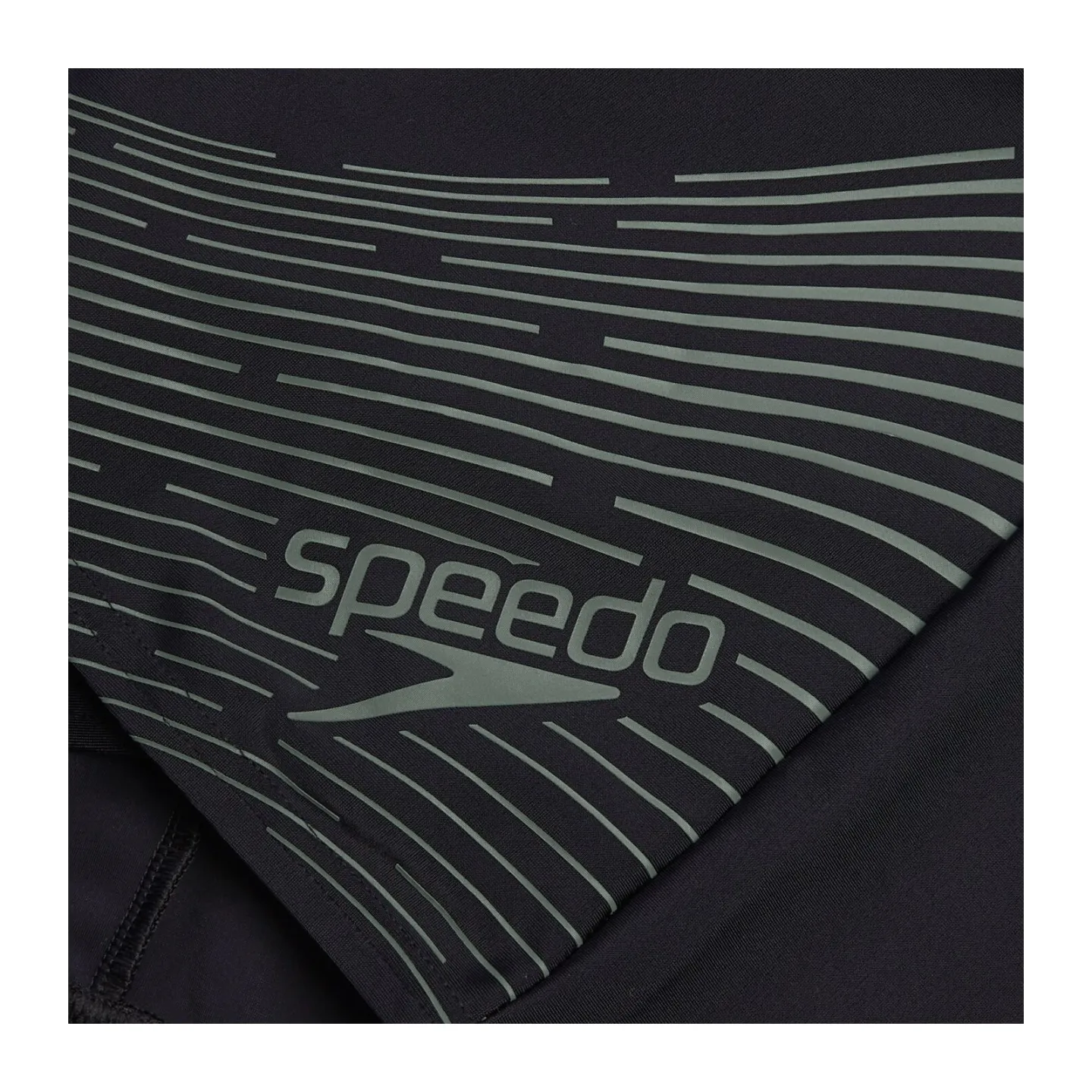 Maillot de Bain Homme ECO MEDLEY LOGO  AQSH BLA/GRN