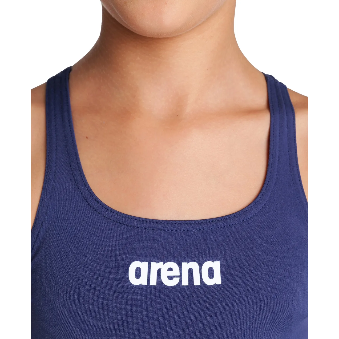 Maillot Fille ARENA  TEAM SWIMSUIT SWIM PRO SOLID NAVY