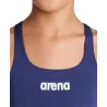 Maillot Fille ARENA  TEAM SWIMSUIT SWIM PRO SOLID NAVY