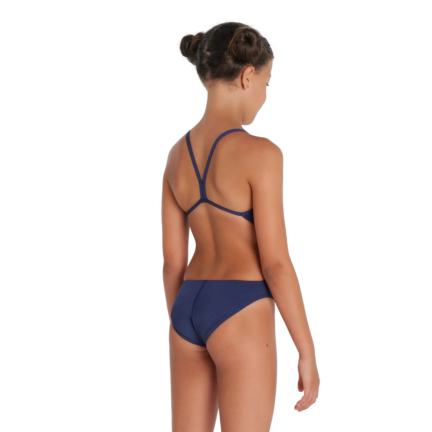 Maillot fille  ARENA TEAM SWIMSUIT CHALLENGE SOLID NAVY-WHITE (copie)