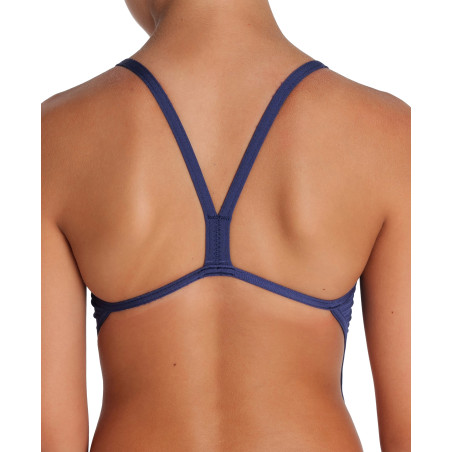 Maillot fille  ARENA TEAM SWIMSUIT CHALLENGE SOLID NAVY-WHITE (copie)