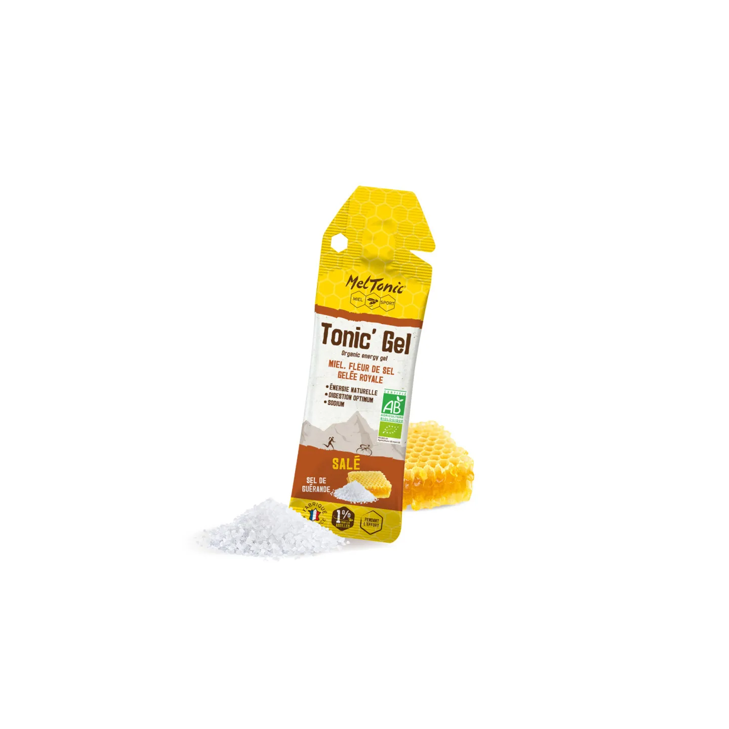 TONIC Gel Bio Salés Miel Fleur de sel Gelée Royale