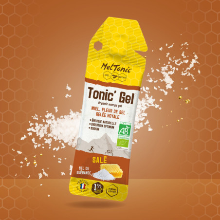 TONIC Gel Bio Salés Miel Fleur de sel Gelée Royale