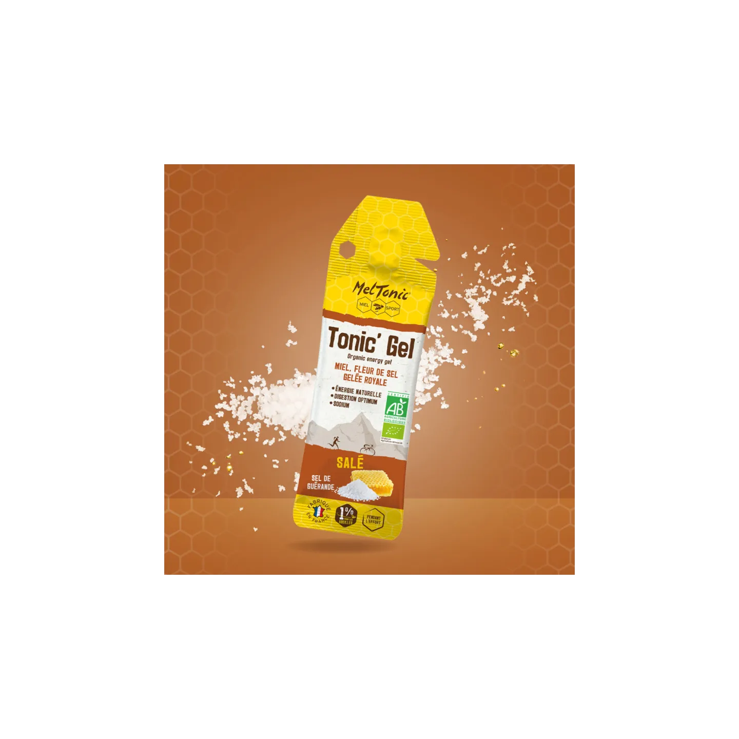 TONIC Gel Bio Salés Miel Fleur de sel Gelée Royale