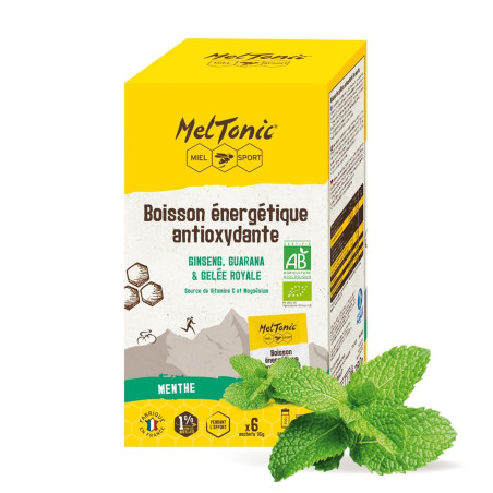 Boisson énergétique bio Menthe (6 sachets)