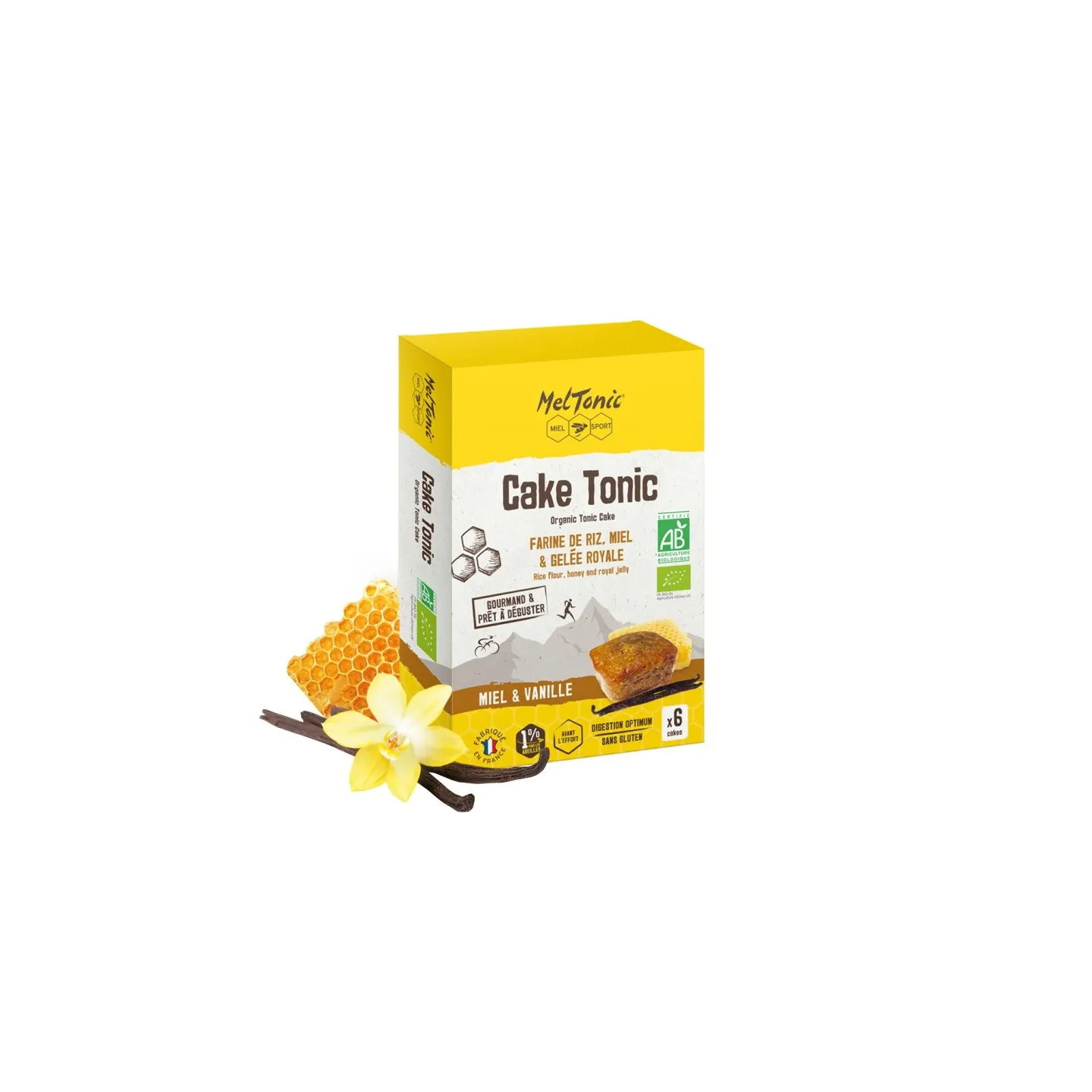 Cake Tonic Farine de Riz Miel & Gelée Royale