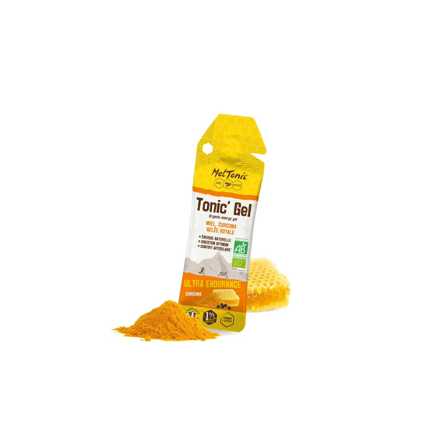 Gel Bio Ultra Endurance Miel Curcuma & Gelée Royale