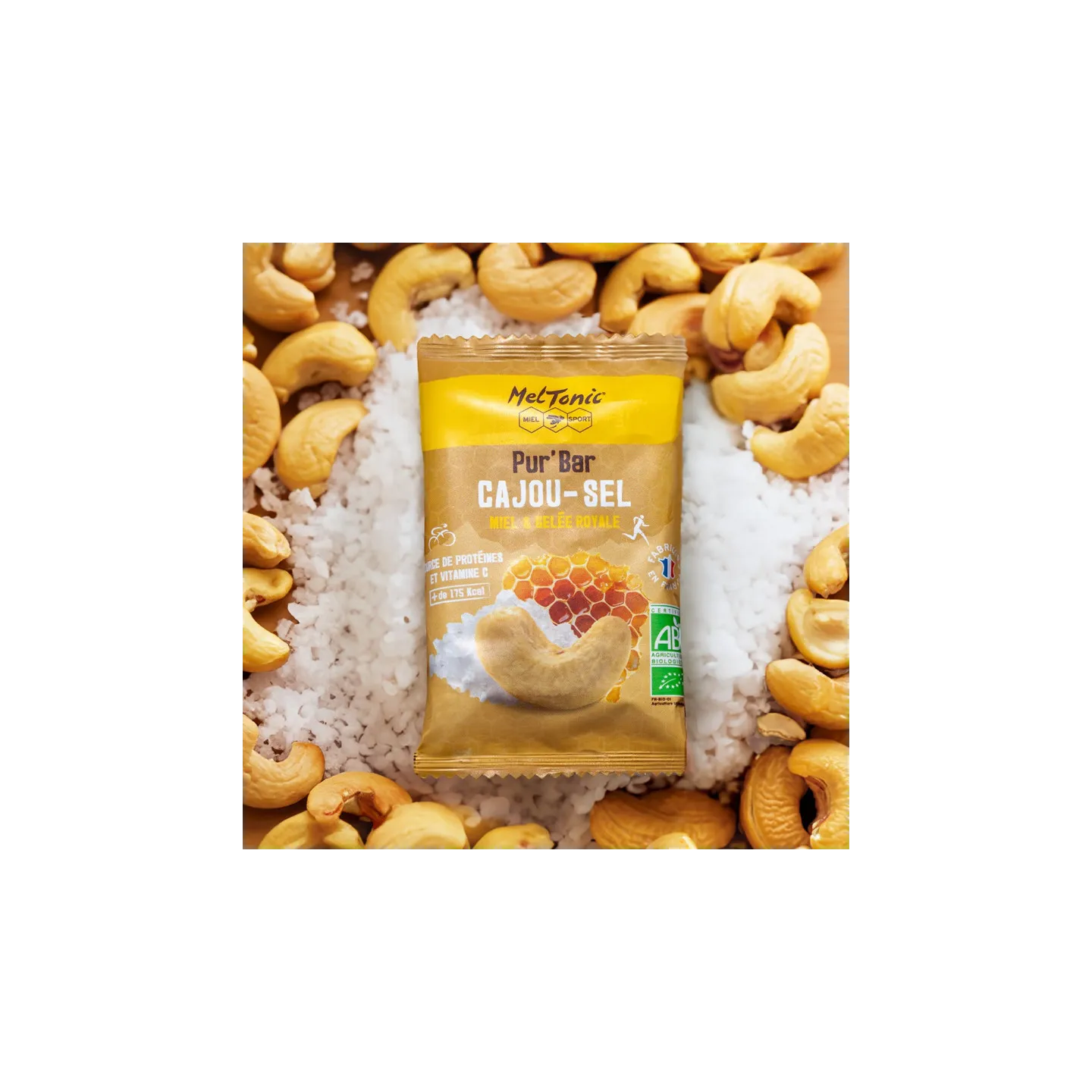 Pur'Bar bio Cajou - Sel
