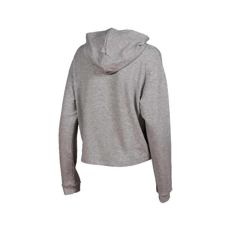 WOMEN HOODED MEDIUM GREY HEATHER