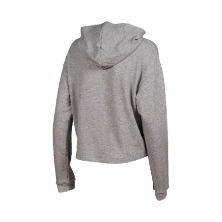 WOMEN HOODED MEDIUM GREY HEATHER