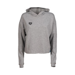 WOMEN HOODED MEDIUM GREY HEATHER