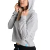 WOMEN HOODED MEDIUM GREY HEATHER