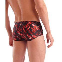 Maillot de bain ARENA Homme GRAPHIC SWIM LOW WAIST SHORTMULTI BLACK