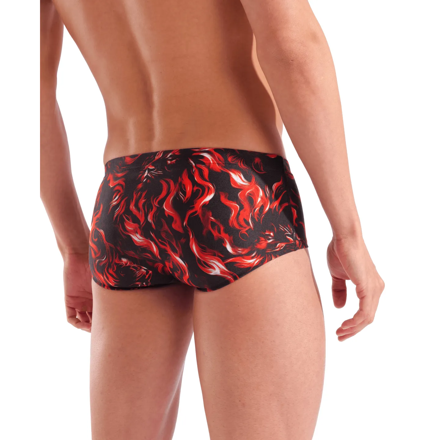 Maillot de bain ARENA Homme GRAPHIC SWIM LOW WAIST SHORTMULTI BLACK
