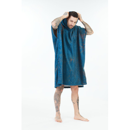 Poncho Girl Series - Pressure - Deep Blue