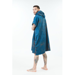 Poncho Girl Series - Pressure - Deep Blue