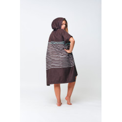 Poncho - Sailor Stripes - Black