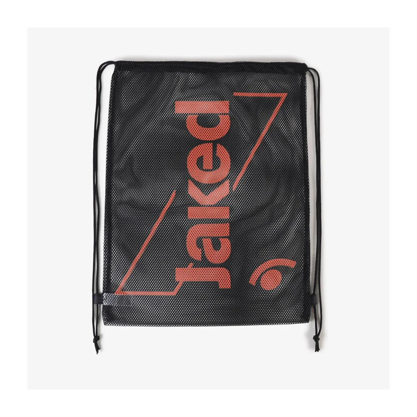 TETRIS MESH BAG BLACK-ORANGE