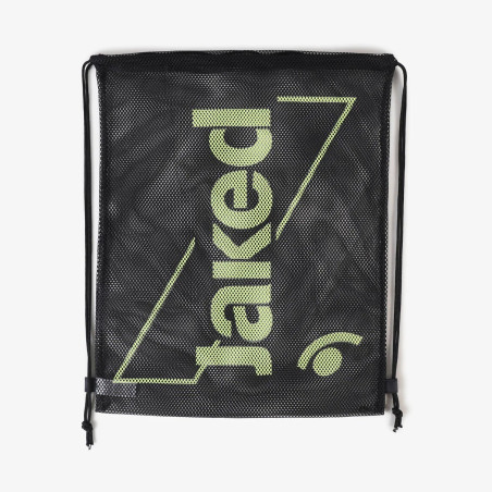 TETRIS MESH BAG BLACK-YELLOW