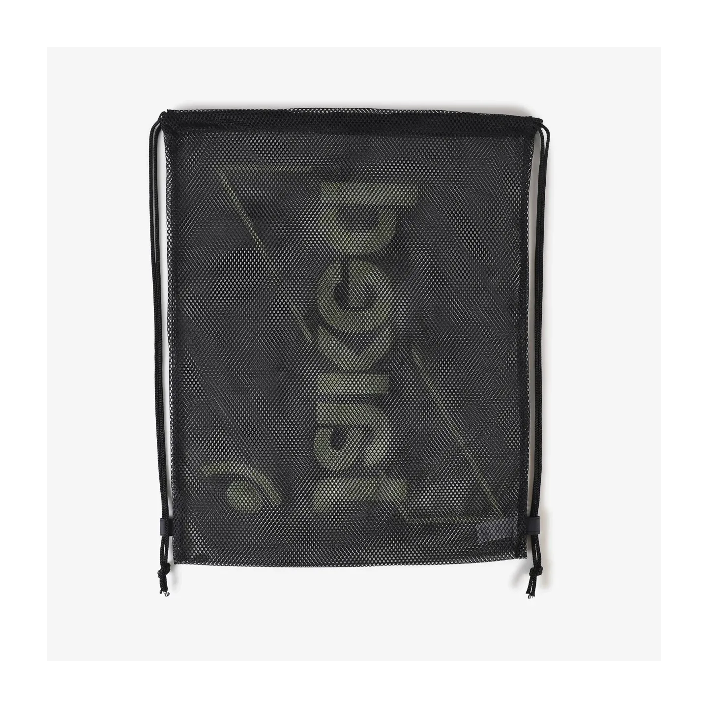 TETRIS MESH BAG BLACK-YELLOW