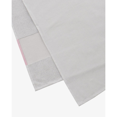TOWEL GREY-PINK