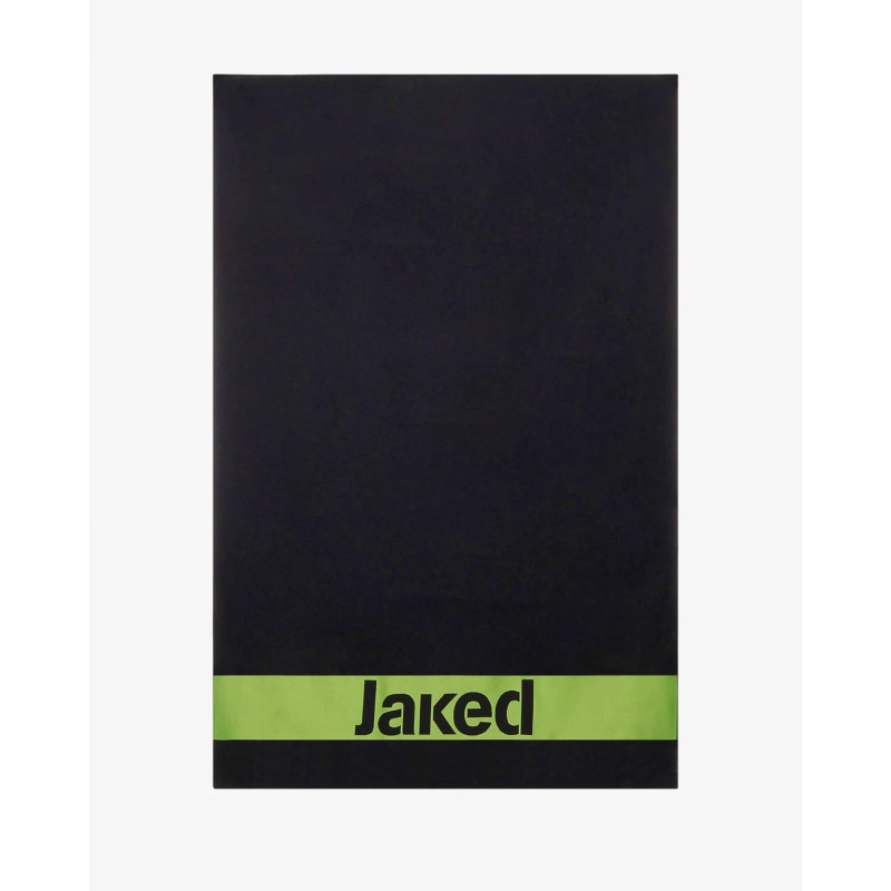 TOWEL BLACK-GREEN