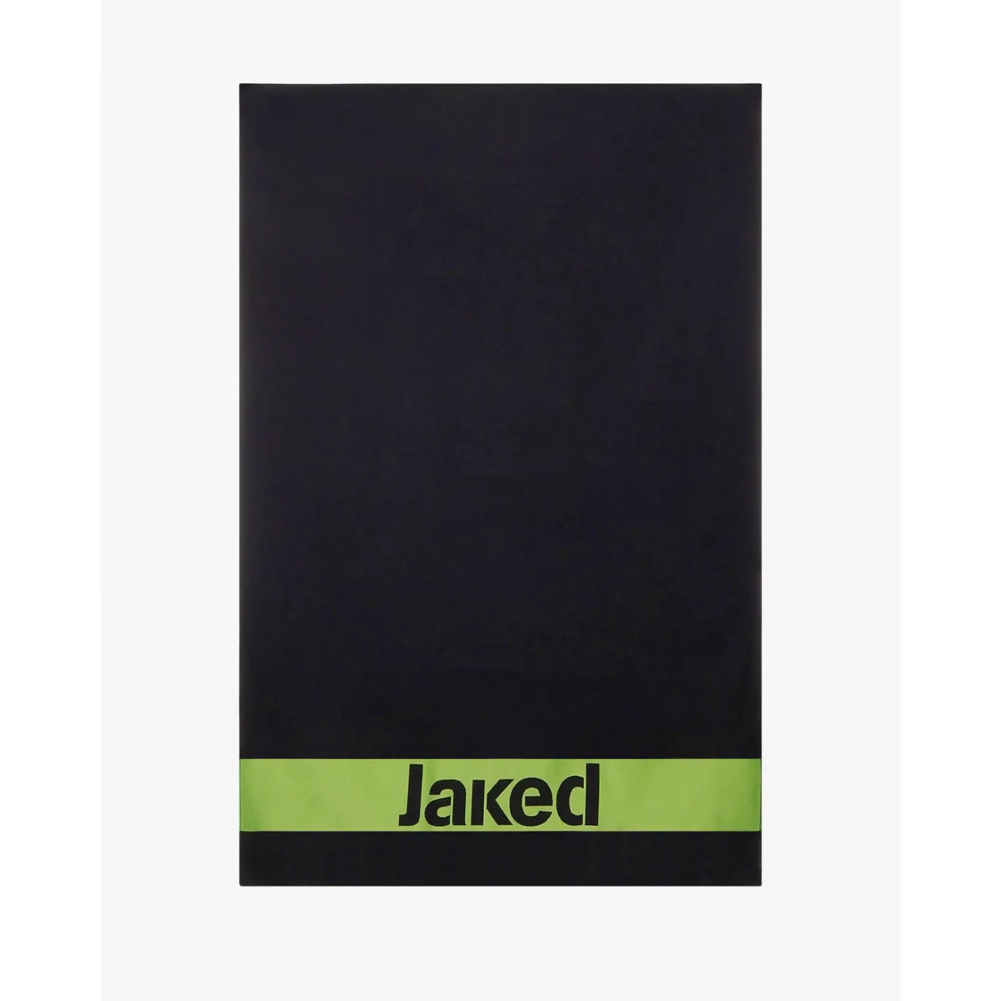 TOWEL BLACK-GREEN