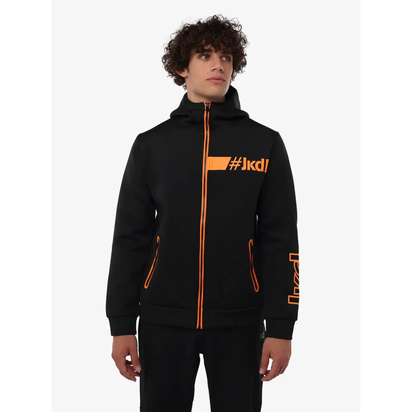 SIDERALIS EVO FELPA BLACK-ORANGE