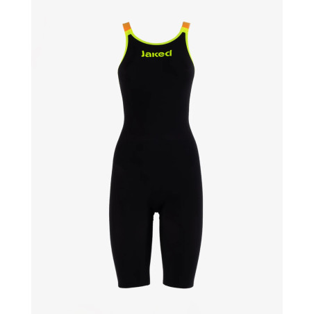 COMBINAISON J-KATANA FEMME NOIR-JAUNE-ORANGE