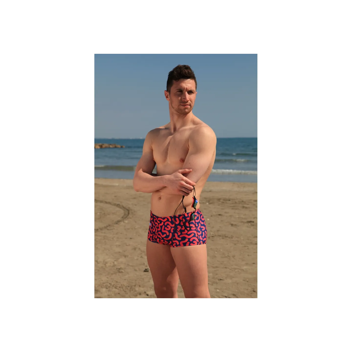 Maillot de bain Homme Mako Shorty Khaos in Colour