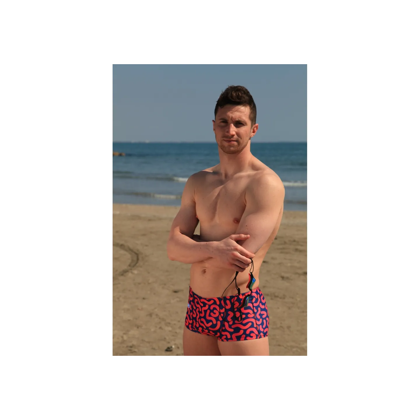 Maillot de bain Homme Mako Shorty Khaos in Colour