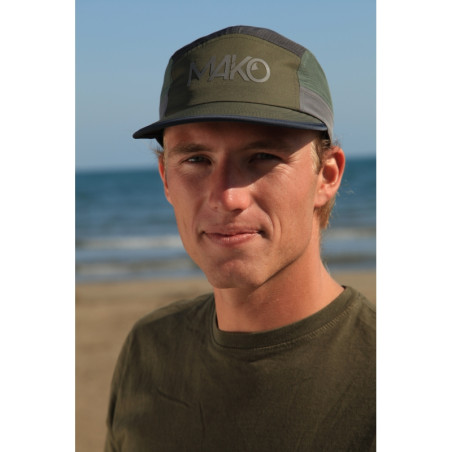 Casquette Course à pied MAKO KHAKI