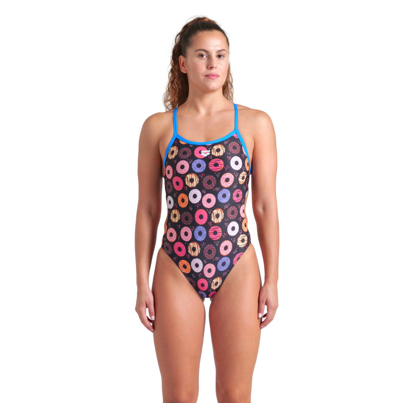 MAILLOT DE BAIN ARENA FEMME DONUTS SWIMSUIT CHALLENGE