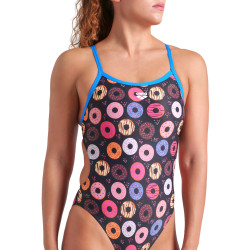 MAILLOT DE BAIN ARENA FEMME DONUTS SWIMSUIT CHALLENGE