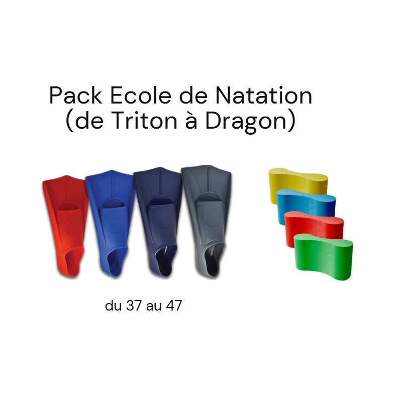 PACK ECOLE DE NATATION (+37) TOAC